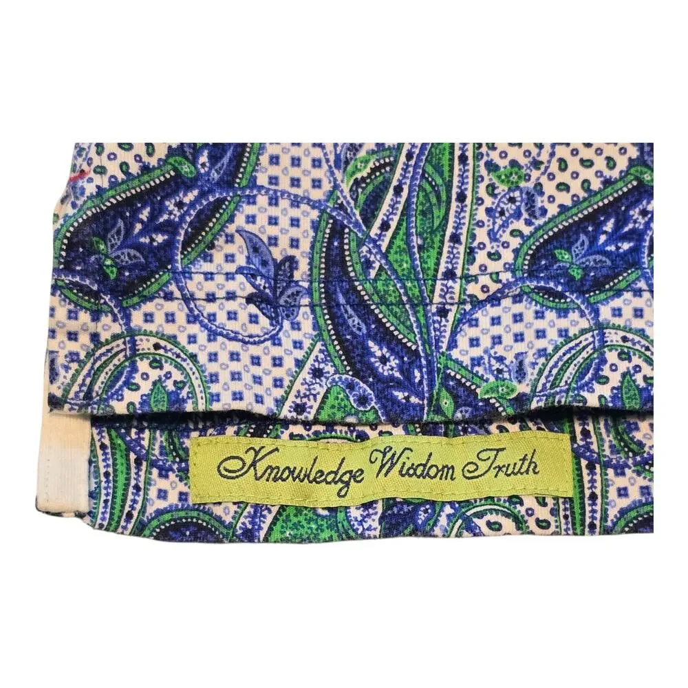 Robert Graham Paisley Print Mens Polo Size XS Classic Fit Short Sleeve Colorful - Picture 7 of 11